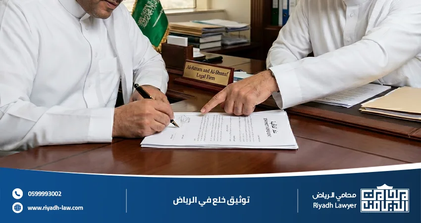 توثيق خلع في الرياض